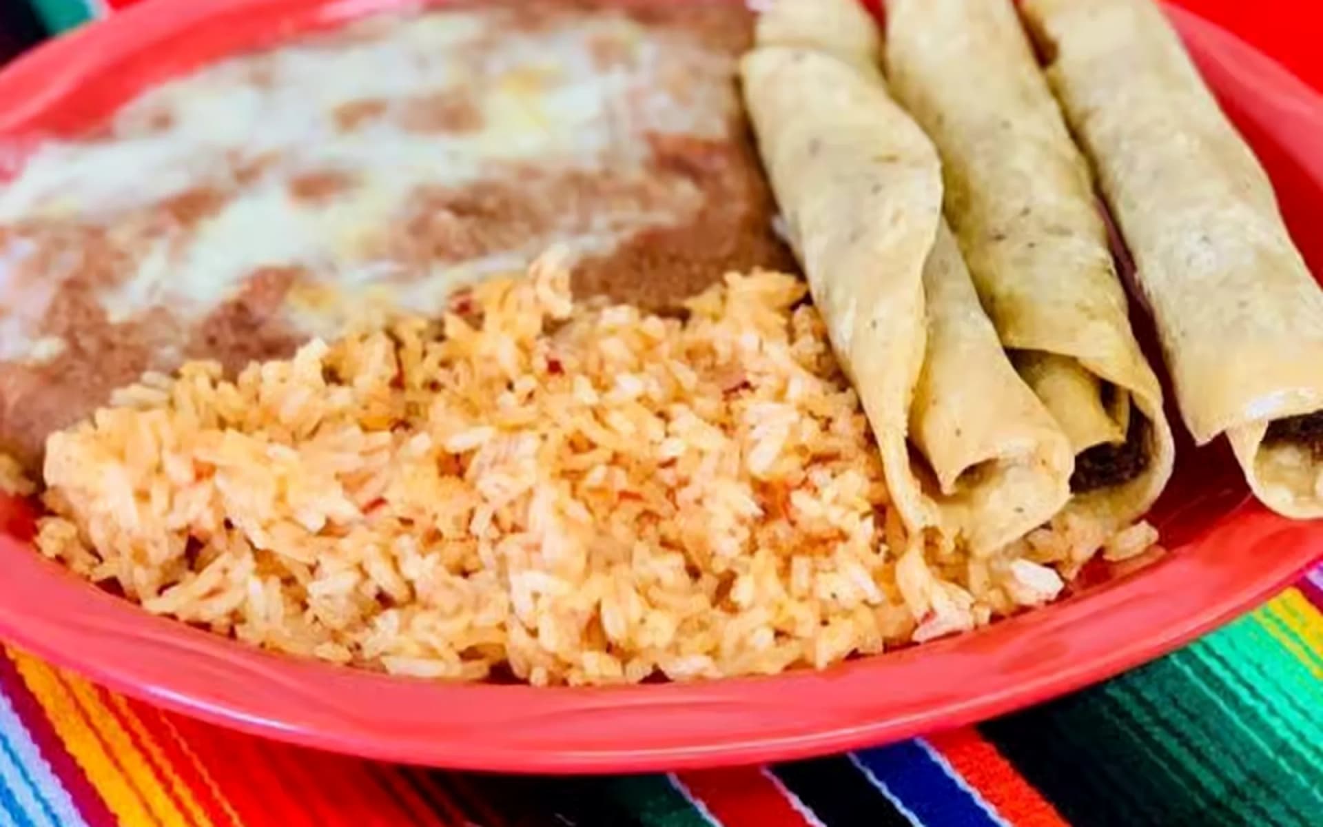#10 rolled taco dinner