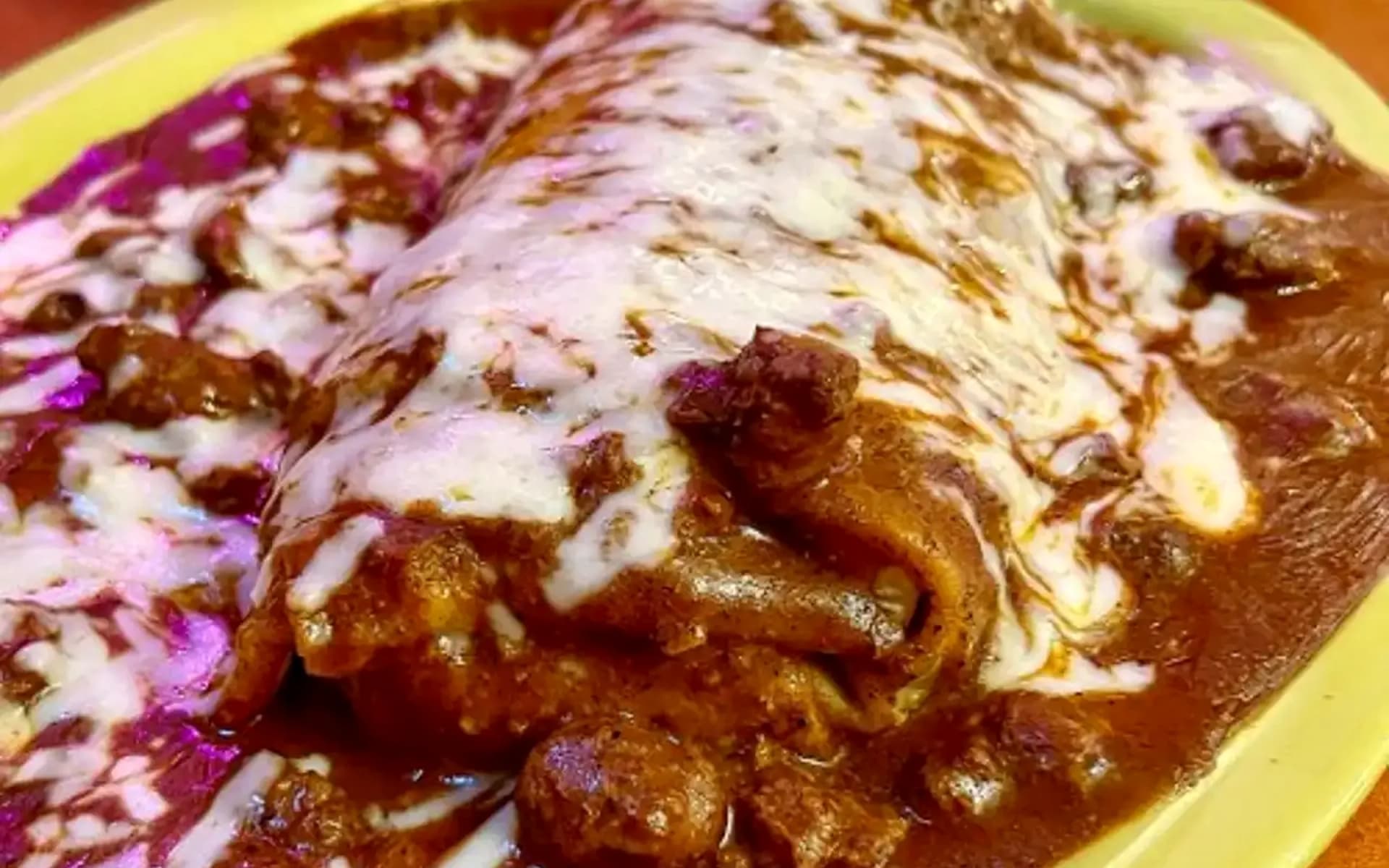 red saddle burrito